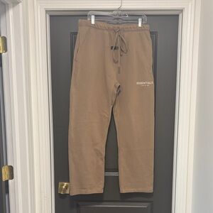 Fear of God Essentials Tan Sweatpants